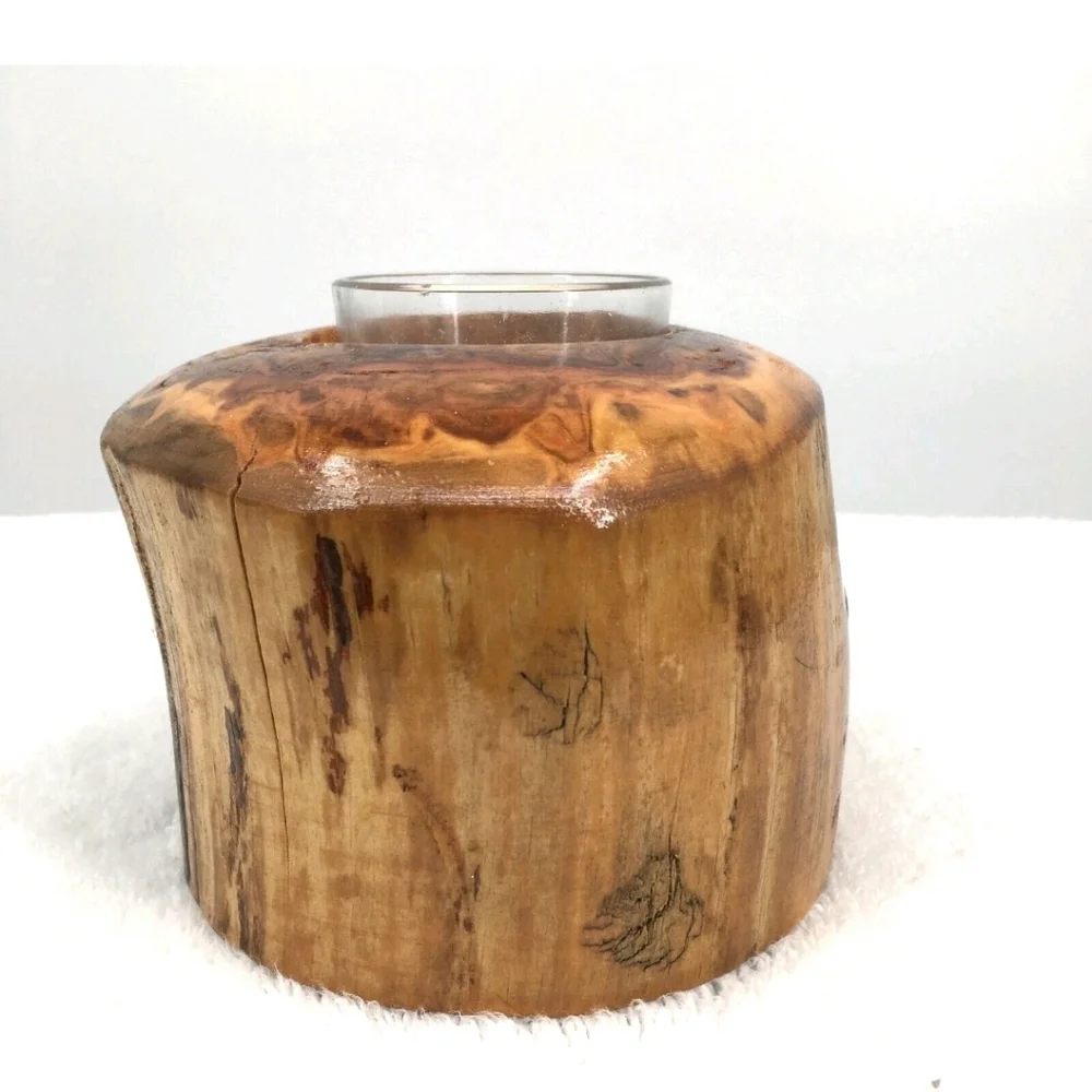 Aspen Wood Votive Candle